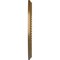 Ekena Millwork Bradford Ceiling Medallion (Fits Canopies up to 6 5/8"), 12 1/2"OD x 3 7/8"ID x 3/4"P, Pale Gold CM12BRPAS - alternate 2